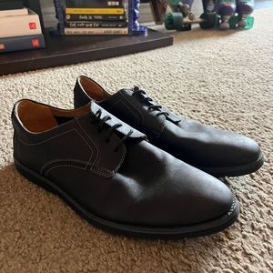 Flat black Mensa shoes